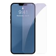 Szkła hartowane na telefon - Blue Baseus 2x szkło hartowane 0,3 mm Anti Light iPhone 13 Pro Max (SGBL020502) (case friendly) - miniaturka - grafika 1