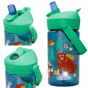 Butelka dla dzieci CAMELBAK Thrive Flip Straw Kids Niedźwiedź 400ml - Kubki dla dzieci - miniaturka - grafika 1