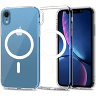 Etui i futerały do telefonów - Tech-Protect Etui MagMat MagSafe do Apple iPhone XR Przezroczysty - miniaturka - grafika 1