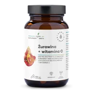 Przeziębienie i grypa - Aura Herbals Żurawina 800 mg + Witamina C Suplement diety 60 kaps. - miniaturka - grafika 1