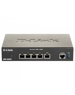 D-LINK Double-WAN Unified Services VPN Router 1 Gigabit WAN Port 3 Gigabit LAN Ports 1 Configurable Gigabit Port 950Mbps Firewall - Routery - miniaturka - grafika 1