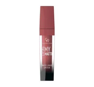 GOLDEN ROSE LIPING MY MATTE MATOWA POMADKA W PŁYNIE 24 5ML - Balsamy do ust - miniaturka - grafika 1