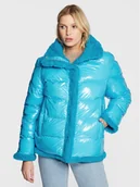 Kurtki damskie - Replay Kurtka zimowa W7737.000.10304 Błękitny Regular Fit - miniaturka - grafika 1