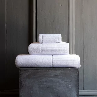 Sorema Ręcznik bawełniany Hotel Stripe White - Ręczniki - miniaturka - grafika 1