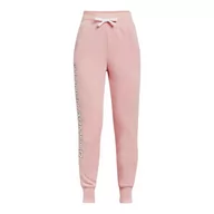 Spodnie i spodenki dla dziewczynek - Spodnie dresowe dziewczęce Under Armour Rival Fleece Joggers - miniaturka - grafika 1