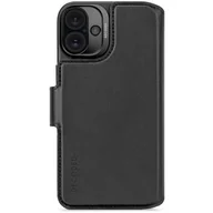 Etui i futerały do telefonów - Etui DECODED Leather Detachable Wallet MagSafe do Apple iPhone 16 Granatowy | Bezpłatny transport - miniaturka - grafika 1