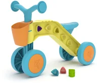 Rowerki biegowe - Chillafish Itsibitsi quad bike for the little ones with basket yellow/light blue from 1 to 3 years CPIB02YLB - miniaturka - grafika 1