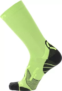 Skarpetki damskie - UYN UYN Super Fast Mid Socks Men, zielony EU 45-47 2022 Skarpety do biegania S100254-E052-45/47 - grafika 1