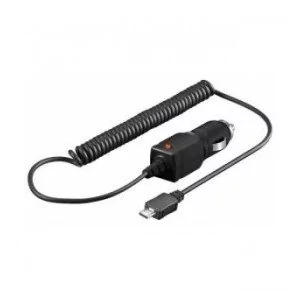 Techly Ładowarka samochodowa Micro USB 5V/2,1A, z kablem, czarna 021802 - Ładowarki samochodowe - miniaturka - grafika 1