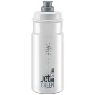 Bidon ELITE Jet Green 550 ml Przezroczysty - Shakery i bidony sportowe - miniaturka - grafika 1