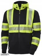 Bluzy męskie - Sweater with reflective elements HELLY HANSEN ICU, black M - miniaturka - grafika 1