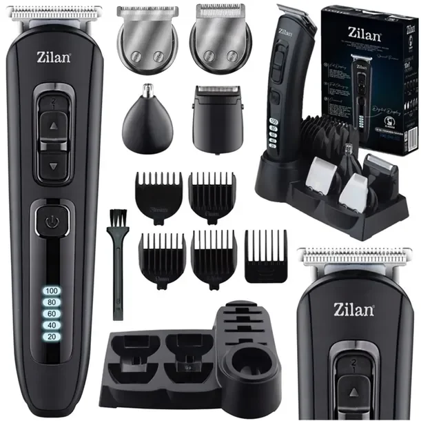 Uniwersalny Trymer Maszynka Do Strzyżenia Zestaw Barber Usb 10w1