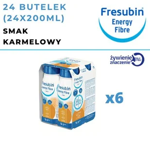 FRESENIUS KABI Fresubin Energy Fibre Drink o smaku karmelowym 4 x 200 ml - Żywienie medyczne - miniaturka - grafika 3