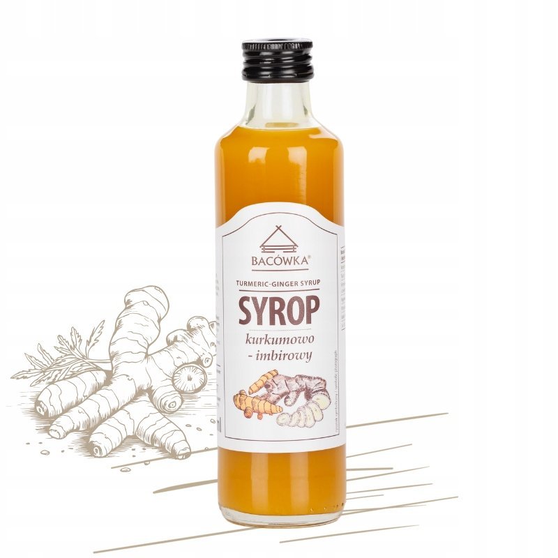 Syrop kurkumowo-Imbirowy 250ml Bacówka