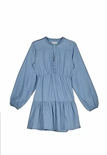 Springfield Sukienka Dżinsowa Tencel, Średni Niebieski, 42 - Sukienki - miniaturka - grafika 1