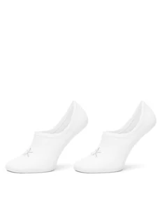 Calvin Klein Zestaw 2 par stopek damskich 701228801 Biały - Skarpetki damskie - miniaturka - grafika 1