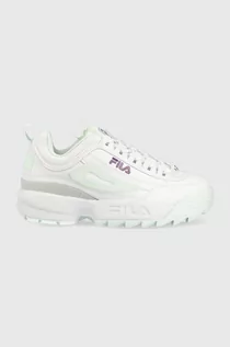 Buty dla dziewczynek - Fila sneakersy dziecięce FFT0063 DISRUPTOR T kolor biały China - grafika 1