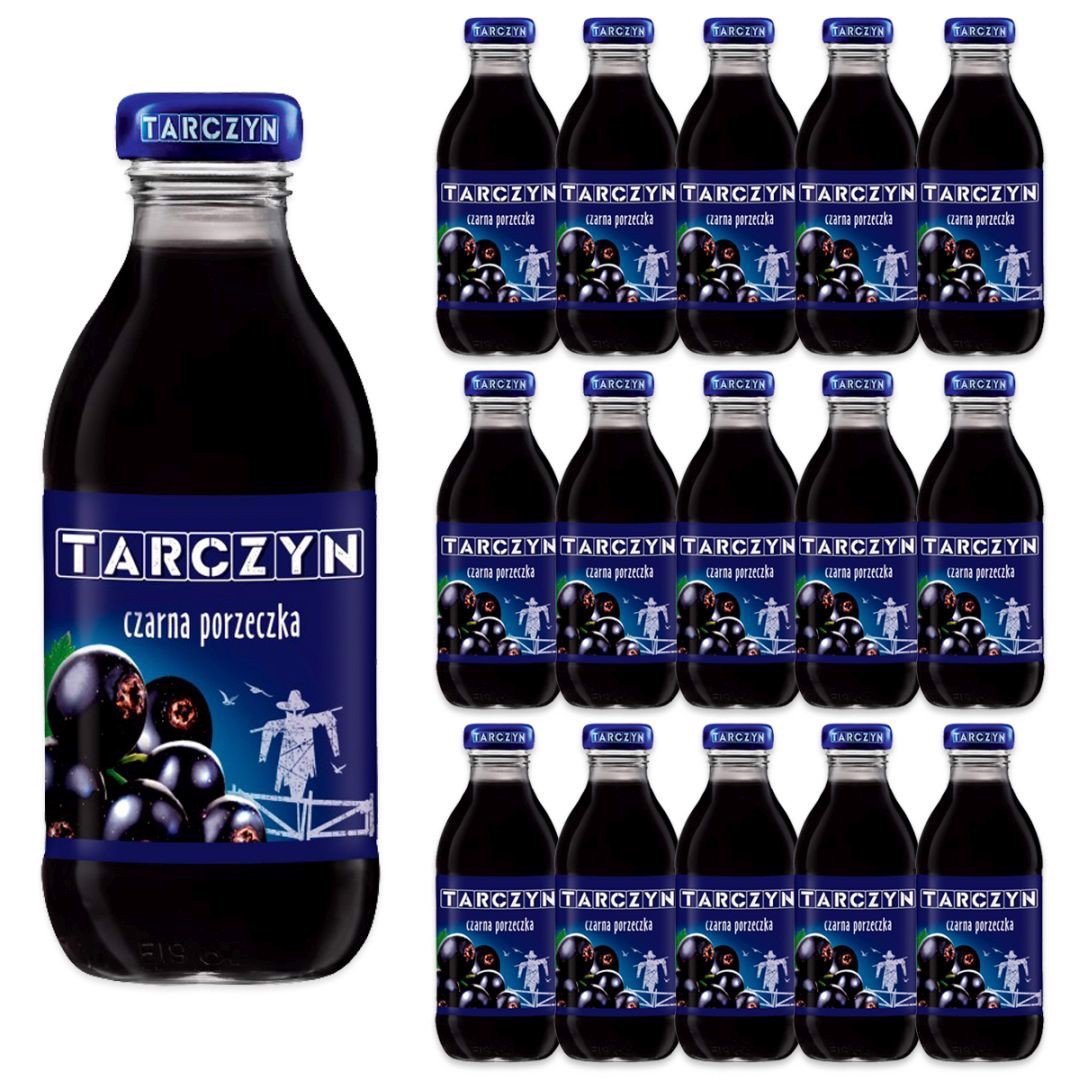 Tarczyn Nektar czarna porzeczka 300 ml x 15 sztuk