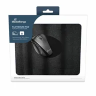 Podkładki pod mysz - Podkładka MediaRange MediaRange Mausunterlage flach 250x220x3mm schwarz - miniaturka - grafika 1