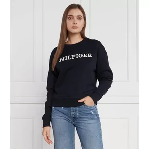 Tommy Hilfiger Bluza EMB | Regular Fit - Bluzy damskie - miniaturka - grafika 1