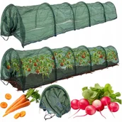 Szklarnie ogrodowe - 2 x TUNEL OGRODOWY Mini szklarnia ogrodowa ROŚLIN grządka rozsadnik 6m - miniaturka - grafika 1