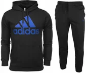 Dresy męskie - DRESY MĘSKIE ADIDAS BLUZA SPODNIE BAWEŁNA DRES XXL - miniaturka - grafika 1
