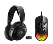 Słuchawki - SteelSeries Arctis Nova 5 + Aerox 5 - miniaturka - grafika 1