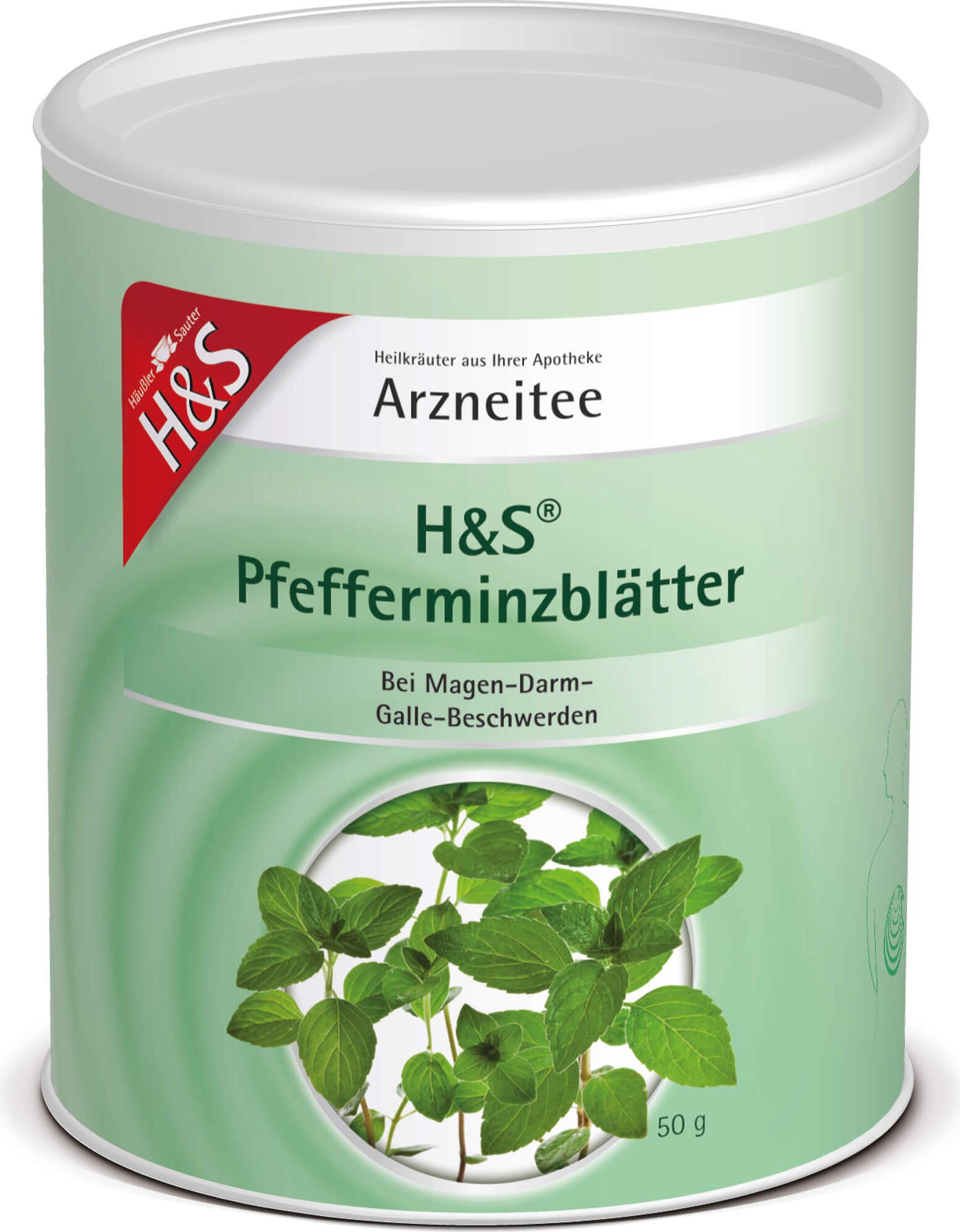 H&S Liście mięty pieprzowej (herbata sypka), 50 g TEE