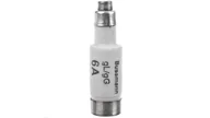 Bezpieczniki elektryczne - Eaton Wkładka bezpiecznikowa D01 6A gLgG 400V FUSE-D01 6A T GLGG 400VAC E14 6NZ01 6NZ01 - miniaturka - grafika 1