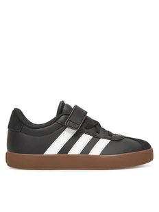 adidas Sneakersy VL COURT 3.0 EL C ID9154 Czarny - Buty dla chłopców - miniaturka - grafika 1
