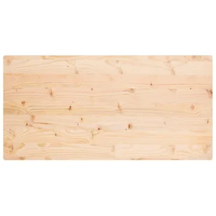 Blat stołu, 110x60x2,5 cm, lite drewno sosnowe, prostokątny Lumarko! - Meble modułowe i akcesoria - miniaturka - grafika 5
