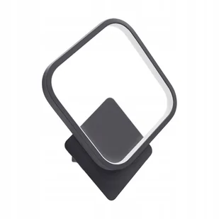 Struhm Oprawa ścienna czarna Emma Led D 12W Black Nw 04050 - Lampy ścienne - miniaturka - grafika 1