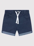 Spodenki męskie - United Colors Of Benetton Szorty jeansowe 4KV959G50 Niebieski Slim Fit - miniaturka - grafika 1