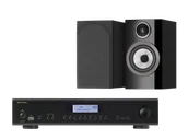 Zestawy stereo - Rotel A12 MKII (czarny) + 707 S3 (czarny) - miniaturka - grafika 1