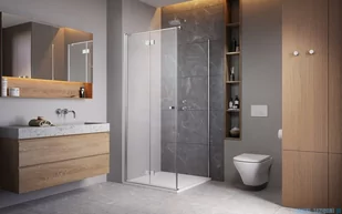 Radaway Essenza Kdj B kabina 100x90cm lewa szkło przejrzyste 1385083-01-01L/1384050-01-01 - Kabiny prysznicowe - miniaturka - grafika 3