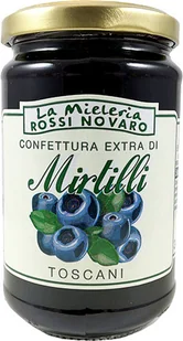 Dżem extra z borówek, 340 g / La Mieleria Rossi Novaro - Dżem - miniaturka - grafika 1