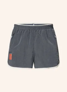 Under Armour Szorty Do Biegania 96 Run grau - Spodenki damskie - miniaturka - grafika 1