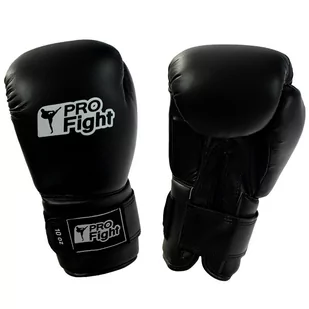PROfight Rękawice bokserskie Profight skóra Dragon czarne R2013-0 - Rękawice bokserskie - miniaturka - grafika 1