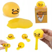 Zabawki sensoryczne - EMOTKA ANTYSTRESOWA GNIOTEK ZABAWA RELAKSACYJNA WYŁADOWANIE STRESU BUŹKA - miniaturka - grafika 1