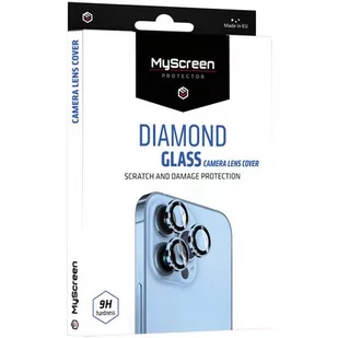 Szkło hartowane MYSCREEN Diamond Glass Lens Cover do iPhone 13/13 Mini Czarny - Pozostałe akcesoria do telefonów - miniaturka - grafika 1