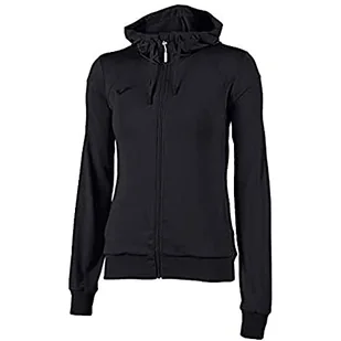 Joma Damska bluza z kapturem czarny Rzeźba czarna XXL - Bluzy damskie - miniaturka - grafika 1