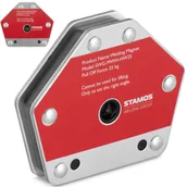 Akcesoria spawalnicze - Kątownik uchwyt spawalniczy magnetyczny kąt 35/45/60 do 25 kg - miniaturka - grafika 1