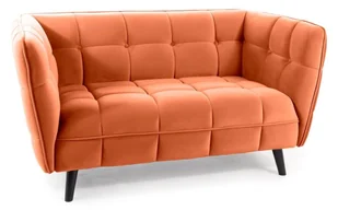Sofa Castello 2 Velvet Wenge / Bluvel 4215 Cynamonowy - Sofy i kanapy - miniaturka - grafika 1