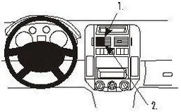 ProClip do Volkswagen Polo 02-09 - Uchwyty samochodowe do telefonów - miniaturka - grafika 1