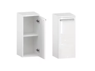 Słupek Łazienkowy ATHOS 1D D P - Uchwyt Chromowany - Szafki łazienkowe - miniaturka - grafika 1