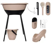 Wanienki dla dzieci - Zestaw kąpielowy 8 el. Desert taupe / Luma - miniaturka - grafika 1