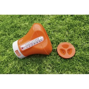Pływający dyspenser 18,5 cm z termometrem - Akcesoria do basenów - miniaturka - grafika 1