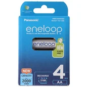 Akcesoria fotograficzne - Komplet 4 szt. Akumulatorki ENELOOP AA 2000mAh HR6 - miniaturka - grafika 1