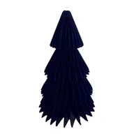 Choinki - Choinka Papierowa 3D Wys. 20cm Granatowa - miniaturka - grafika 1