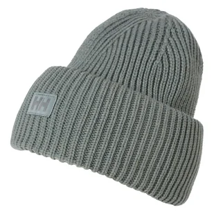 Czapka zimowa HELLY HANSEN HH RIB BEANIE 54020_485 – Zielony - Czapki damskie - miniaturka - grafika 1
